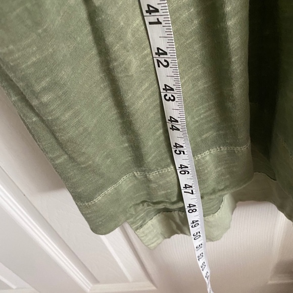 NWT olive tank MAXI from ANTHROPOLOGIE- cute deets - Picture 4 of 13